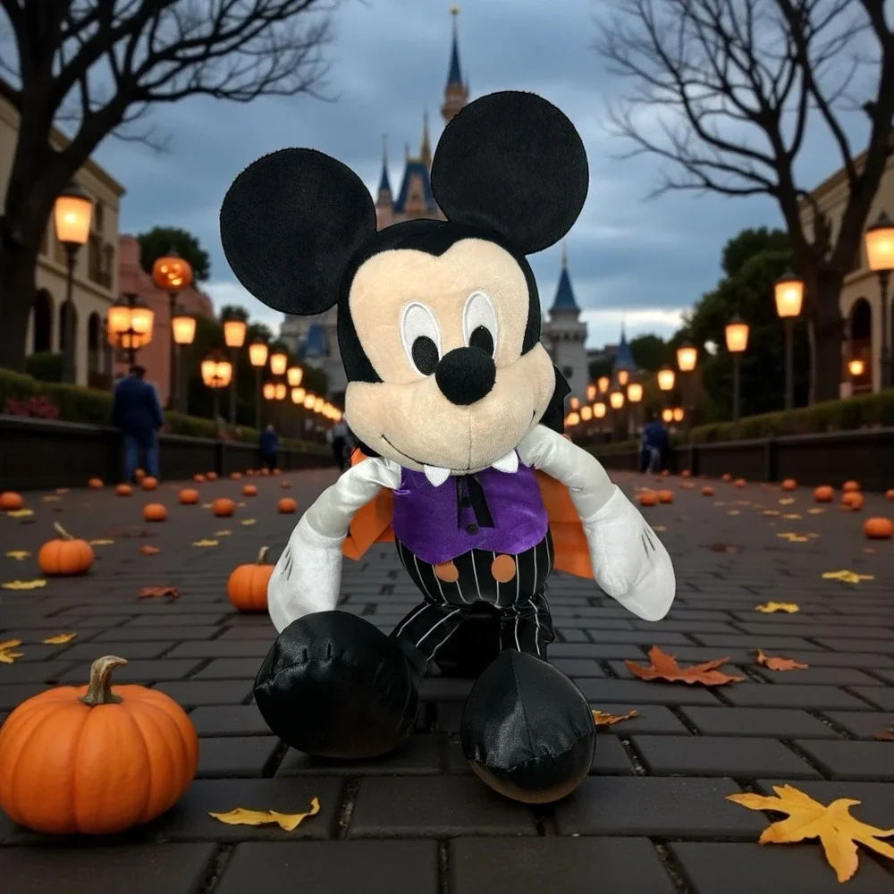 Disney Halloween Mickey Mouse Vampire Plush